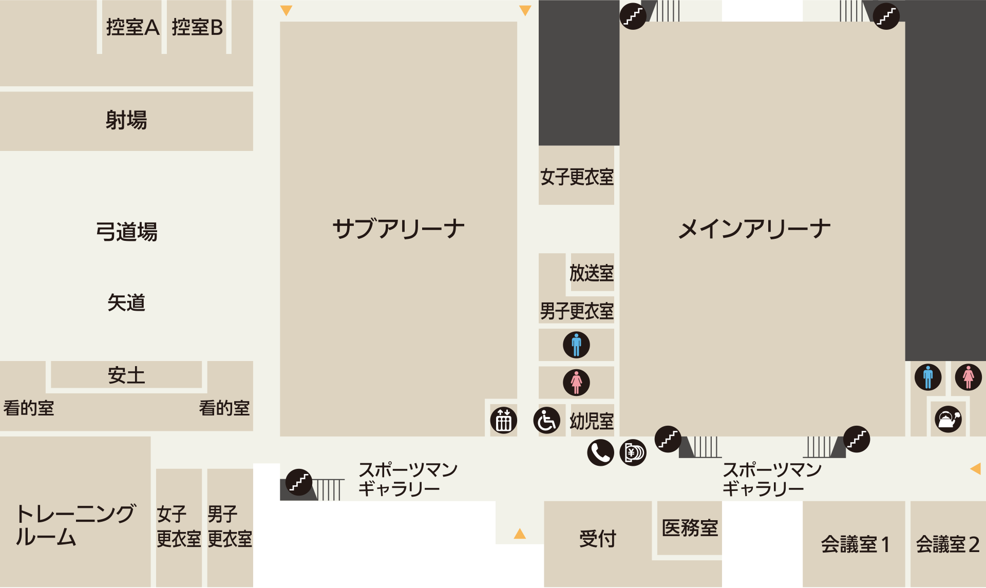 1階フロアマップ